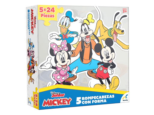 Rompecabezas con Forma Mickey 