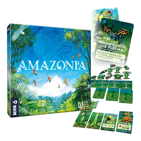 Amazonia juego de mesa Devir