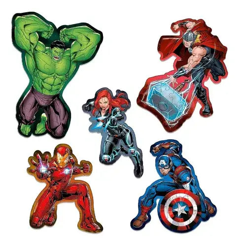 Avengers Rompecabezas con Forma 24 Piezas Novelty