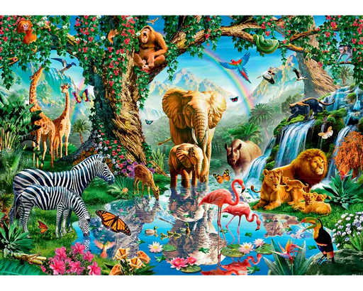 Aventuras en la Selva Rompecabezas 1000 Piezas Ravensburger