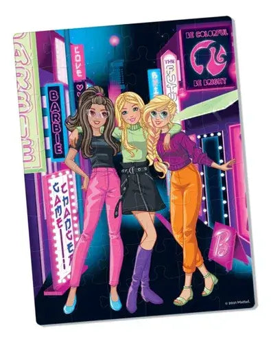 Barbie Rompecabezas Lenticular 48 Piezas Novelty