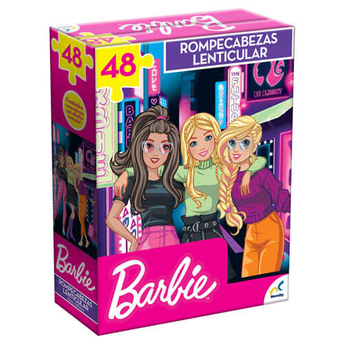 Barbie Rompecabezas Lenticular 48 Piezas Novelty