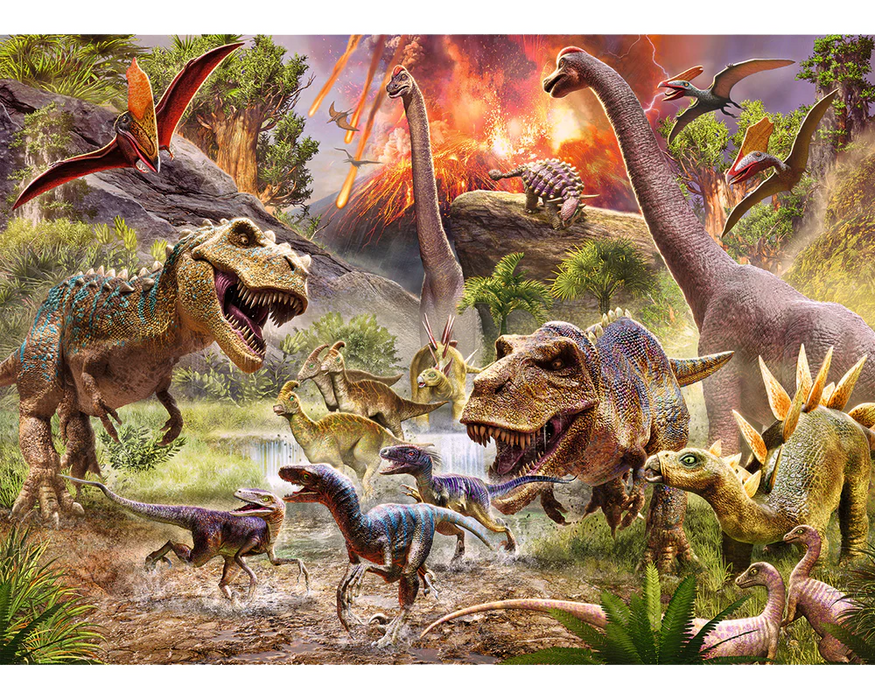 Carrera de dinosaurios rompecabezas Ravensburger