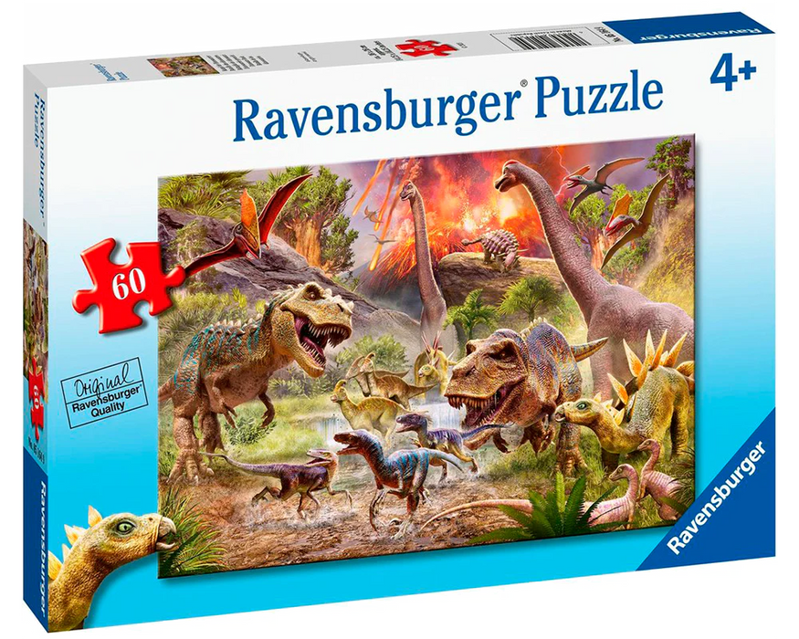 Carrera de dinosaurios rompecabezas Ravensburger