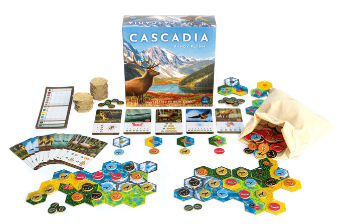 Cascadia Juego de Mesa Delirium Games