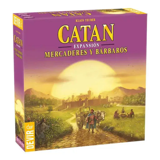 Catan Mercaderes y Barbaros juego de mesa