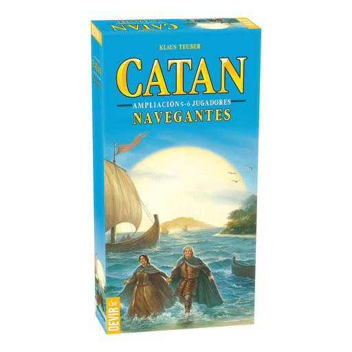 Catan Navegantes ampliación 5 a 6 jugadores juego de mesa