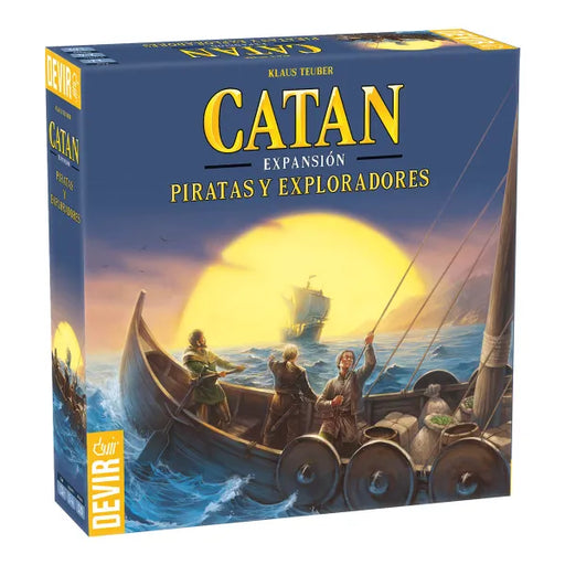 Piratas y exploradores expansión Catan juego de mesa Devir