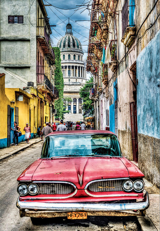 Coche en la Habana Rompecabezas 1000 Piezas Educa