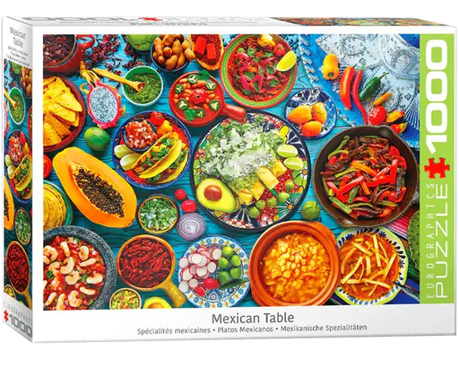 Comida Mexicana Rompecabezas 1000 piezas Eurographics