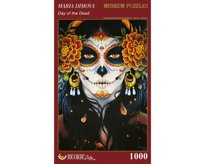 Dia de Muertos Maria Dimova Rompecabezas 1000 piezas Ricordi