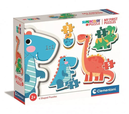 Dinosaurios Mi Primer Puzzle Rompecabezas 4 en 1 Clementoni