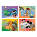 Disney Pixar Rompecabezas 4 en 1 Novelty