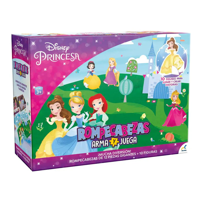 Disney Princesas Rompecabezas arma y juega Novelty