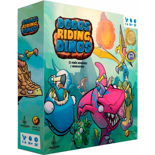 Dodos Riding Dinos juego de mesa