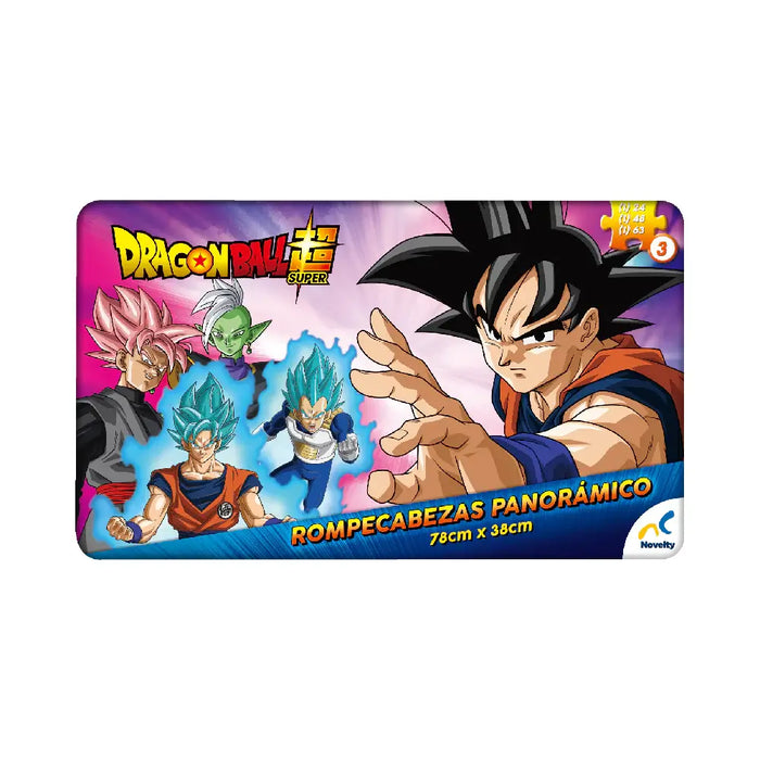 Dragon Ball Super Rompecabezas 3 en 1 Novelty