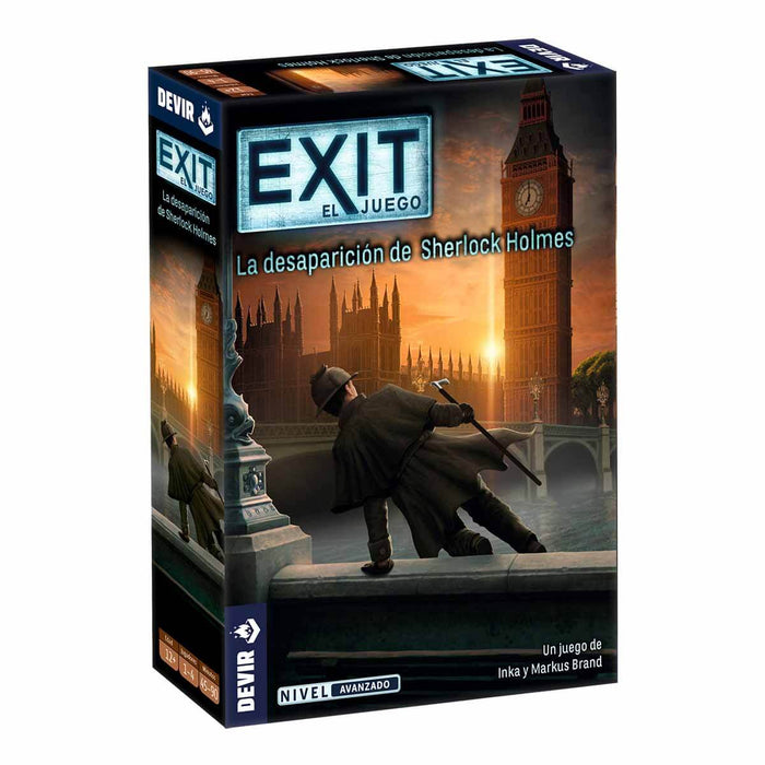 EXIT La Desaparición de Sherlock Holmes  Juego de Mesa Devir