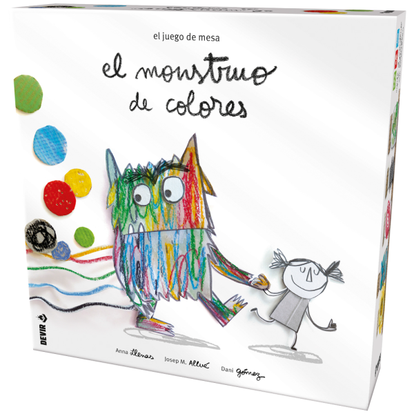 El Monstruo de Colores juego de Mesa Devir