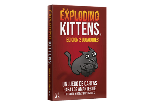 Exploding Kittens edición 2 jugadores Juego de Mesa Asmodee