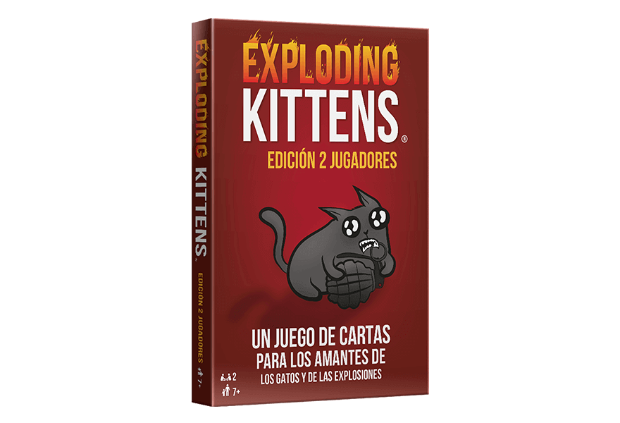 Exploding Kittens edición 2 jugadores Juego de Mesa Asmodee