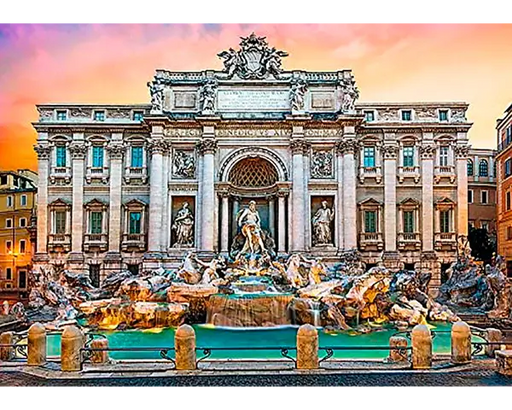 Fontana Di Trevi Rompecabezas 500 piezas Trefl