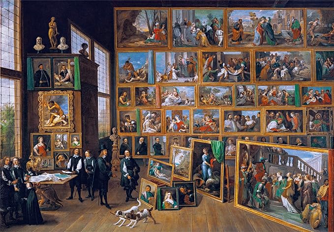 Galería del Archiduque Teniers Rompecabezas 2000 piezas Clementoni