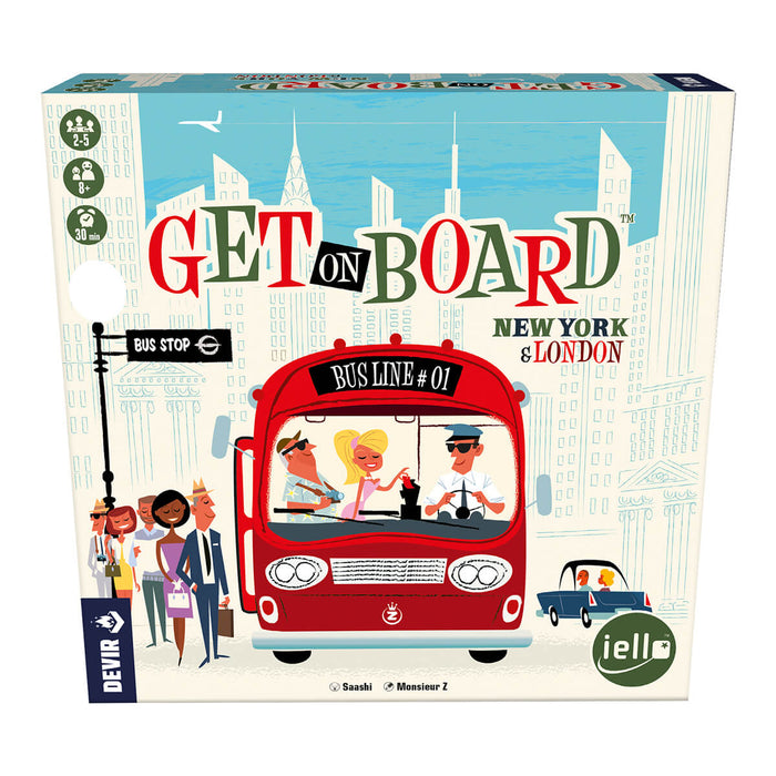 Get on Board New York & London Juego de Mesa Devir