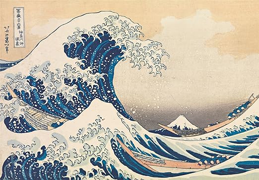 Gran Ola de Hokusai Rompecabezas 1000 piezas Clementoni