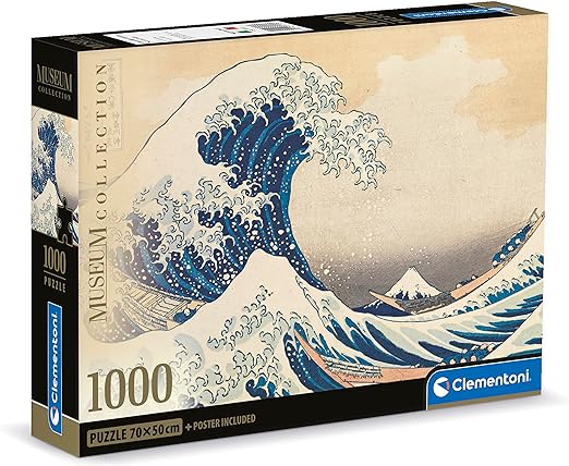 Gran Ola de Hokusai Rompecabezas 1000 piezas Clementoni