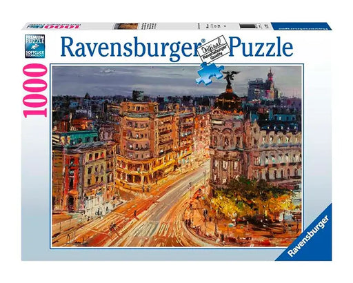 Gran Vía, Madrid Rompecabezas 1000 Piezas Ravensburger