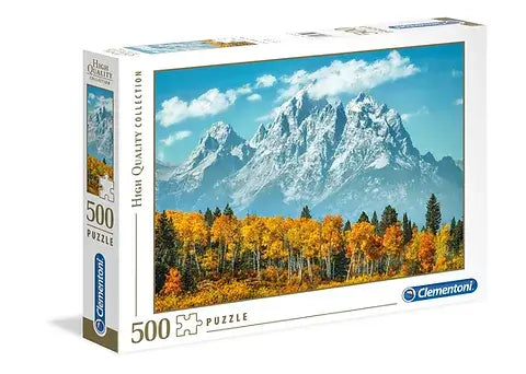 Grand Teton en Otoño Rompecabezas 500 Piezas Clementoni