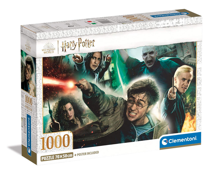 Harry Potter Batalla Final Rompecabezas 1000 Piezas Clementoni