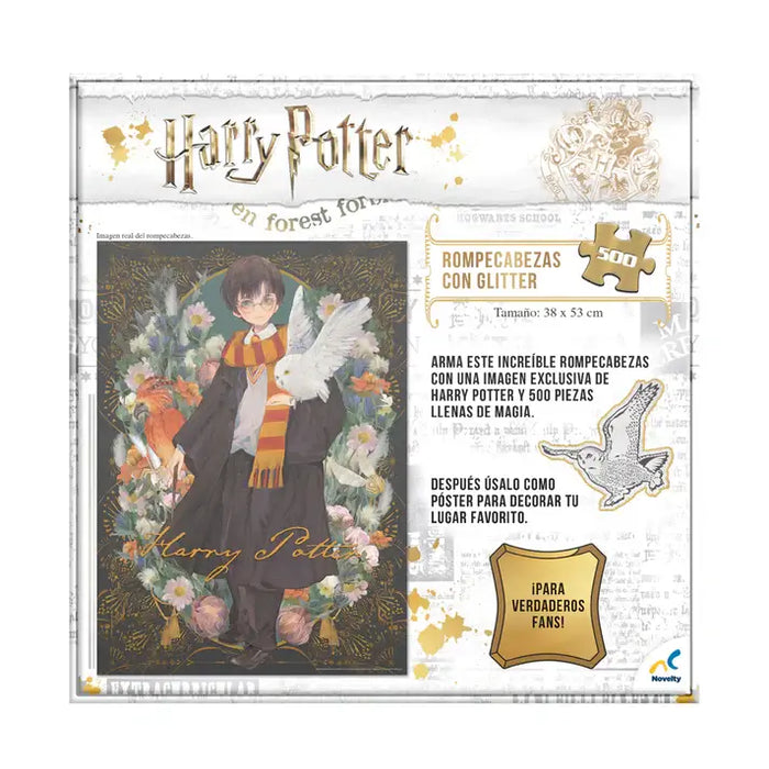 Harry Potter Glitter - Rompecabezas 500 Piezas Novelty