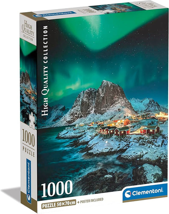 Islas Lofoten Rompecabezas Clementoni Compact Pro Ecología 1000 Piezas