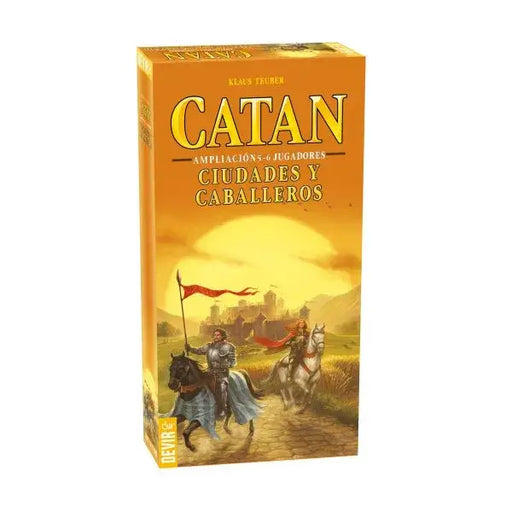 Juego de mesa Catan Ciudades y Caballeros ampliación 5 a 6 jugadores