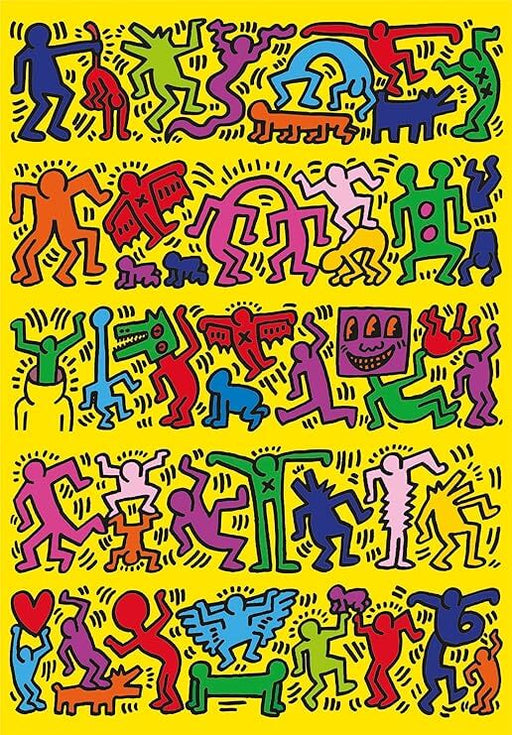 Keith Haring Vertical Rompecabezas 1000 piezas Clementoni