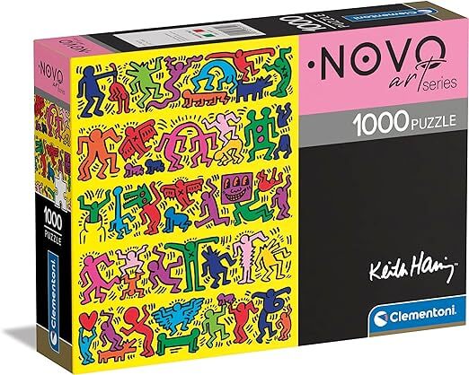 Keith Haring Vertical Rompecabezas 1000 piezas Clementoni