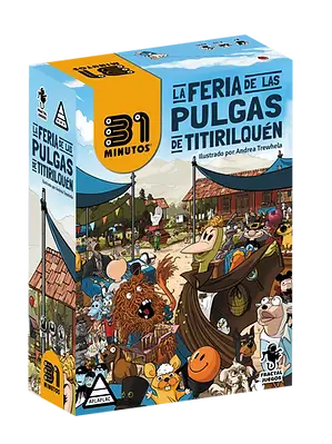 La Feria de las Pulgas de Titirilquén Juego de Mesa Fractal Juegos