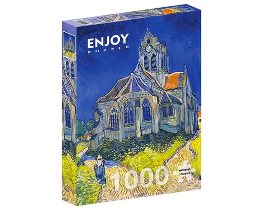 La Iglesia de Auvers-sur-Oise: Van Gogh Rompecabezas Enjoy