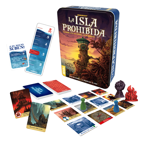 La Isla Prohibida juego de mesa Devir