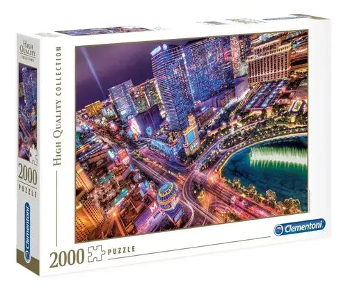 Las Vegas rompecabezas 2000 piezas clementoni