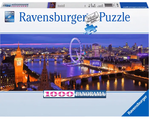 Londres de Noche : Rompecabezas 1000 Piezas Panorámico Ravensburger