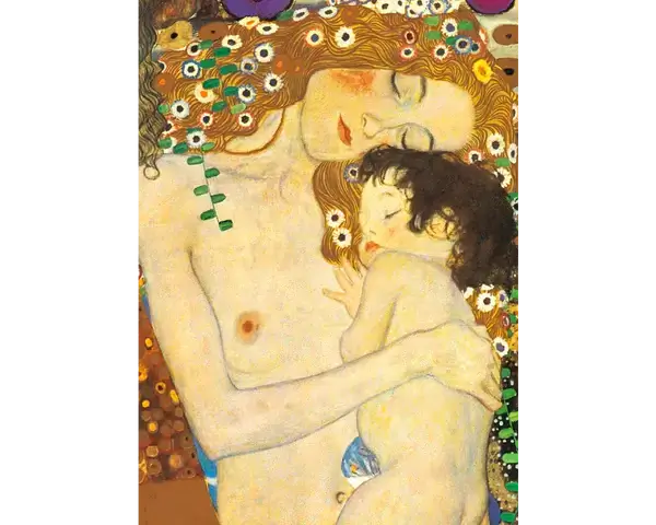 Madre e hijo klimt rompecabezas