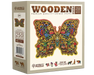 Mariposa Rompecabezas 250 piezas de madera Wooden City