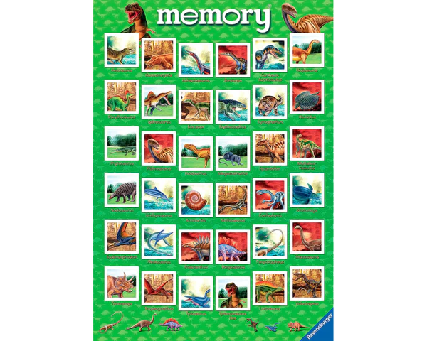 Memorama Dinos juego de mesa marca Ravensburger