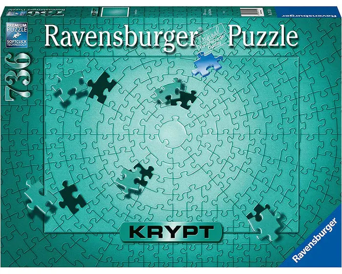 Menta Metálico Krypt Rompecabezas 736 Piezas Ravensburger