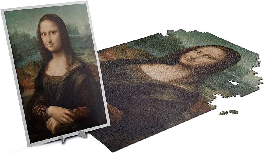 Monna Lisa da Vinci Rompecabezas 1000 Piezas Clementoni 