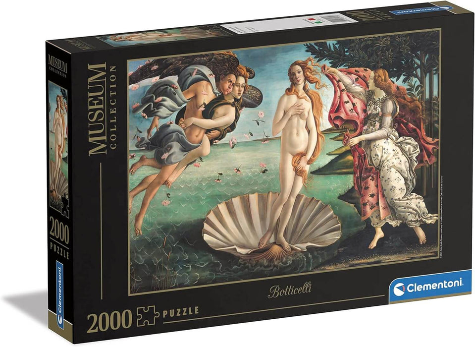 Nacimiento de Venus, Sandro Botticelli Rompecabezas 2000 piezas Clementoni