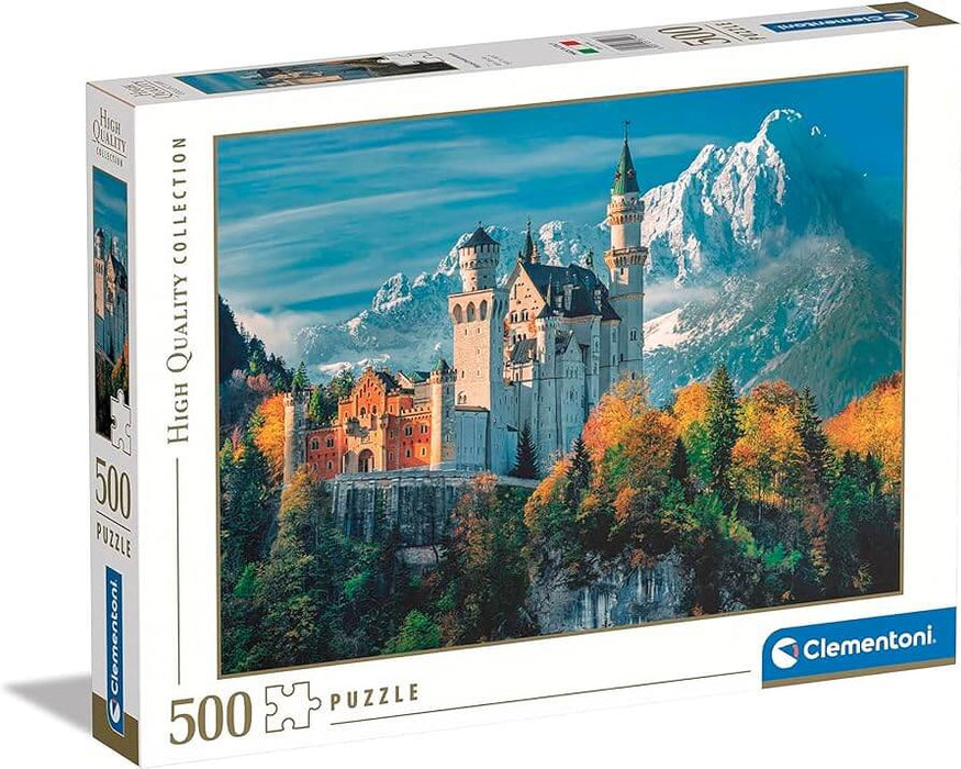 Neuschwanstein Castillo Rompecabezas 500 Piezas Clementoni