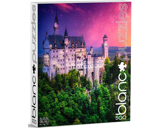 Neuschwanstein al Anochecer Rompecabezas Blanc Puzzle  Buffalo Games